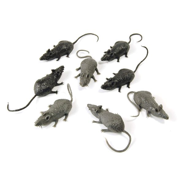 Bristol Novelty AK034 Scary Stuff Mice Age 3+ (8/pkt)