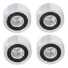 Turntable Speaker Isolation Pad Speaker Shock Absorption Feet Lightweight 4 Pack for CD Player