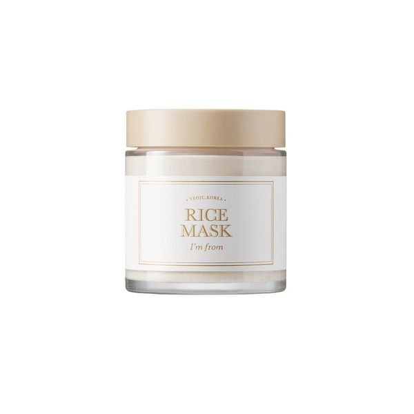 I'm from RICE Face Mask, Moisturizing, Moisturizing, Skin Care, Rice Scrub Mask, 4.1 oz (110 g), Authentic Japanese Product