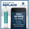 GE RPWFE Refrigerator Water Genuine Replacement Filter Reduce Lead, Sulfur...