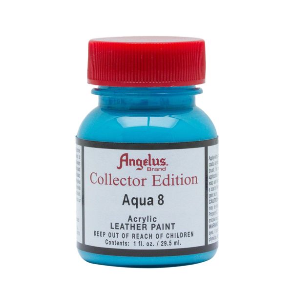 Angelus Collector Leather Paint 1 Oz Aqua 8