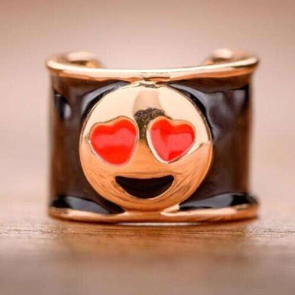 CharMED Stackable Personalize Stethoscope Bling Charm | Emoji Heart Eyes