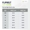 FlipBelt FB0114-CAR-XS.1, Carbon, Extra Small