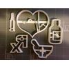 Medical Supplies (First Aid) Cookie Cutter Set