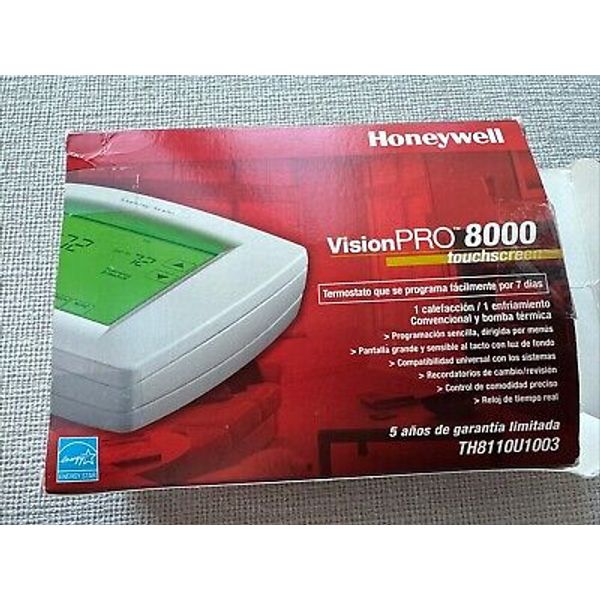 Honeywell TH8110U1003 Vision Pro 8000 7-Day Programmable Thermostat - Parts Only