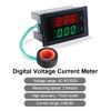 KETOTEK Digital Voltage Current Meter Panel AC 80-300V 100A Voltmeter Ammeter Volt Amp LED Display with Current Transformer