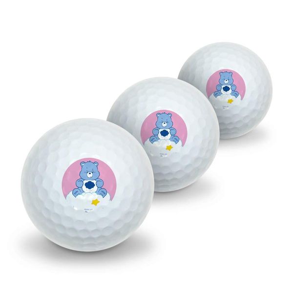 GRAPHICS & MORE Care Bears Grumpy Bear Novelty Golf Balls 3 Pack