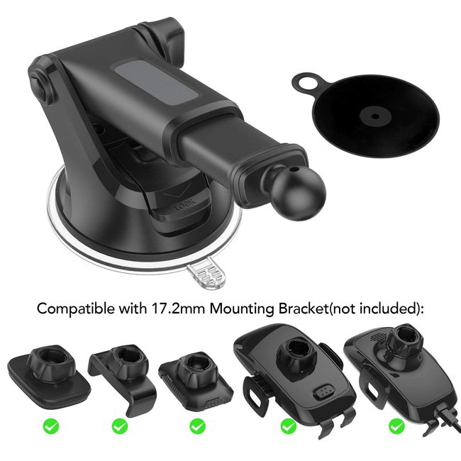 Replacement - Suction Windscreen/Dash Mount Adhesive Dash Pad