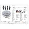 3.0 m - blue - 5 pieces CAT.7 computer Ethernet cable network cable (raw cable) patch cable S-FTP LSZH PIMF 10GB s RJ45 plug Cat6a