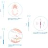 [Bulk Purchase] DENTALPRO Toothbrush, Ultra Compact, Regular (Assorted Colors) x 3 Pieces