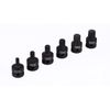 Sealey Ak5608 Impact Spline Socket Bit Set 6Pc 1/2Sq Drive