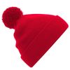Beechfield B426B Junior Original Pom Pom Beanie - Black