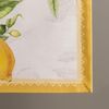Maison d' Hermine Table Runner 100% Cotton Decorative Washable Tablerunner Easter Tablerunners for Dining, Home, Wedding, Banquet, Buffet, Limoncello - Spring/Summer (37cm x 180cm)