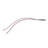 Walfront 50Pcs 3/5/10mm Pre-Wired Diffused LED Diodes Multi Colors Light DC 9-12V(Orange Light-3mm)