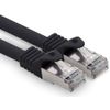 30m - black - 1 piece CAT.7 computer Ethernet cable network cable (raw cable) patch cable S-FTP LSZH PIMF 10GB s RJ45 plug Cat6a