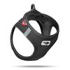 Classic Vest Harness Air Mesh with curli D-Ring Buckle, Black, 3XS
