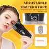 Digital Roll On Wax Kit, Honey Wax Roller Waxing Kit for Women, Roll On Wax Warmer for Hair Removal, Depilatory Soft Roll On Wax Warmer with 2 Cartridge Refill and 100 pcs Wax Strips - Super Easy To Use