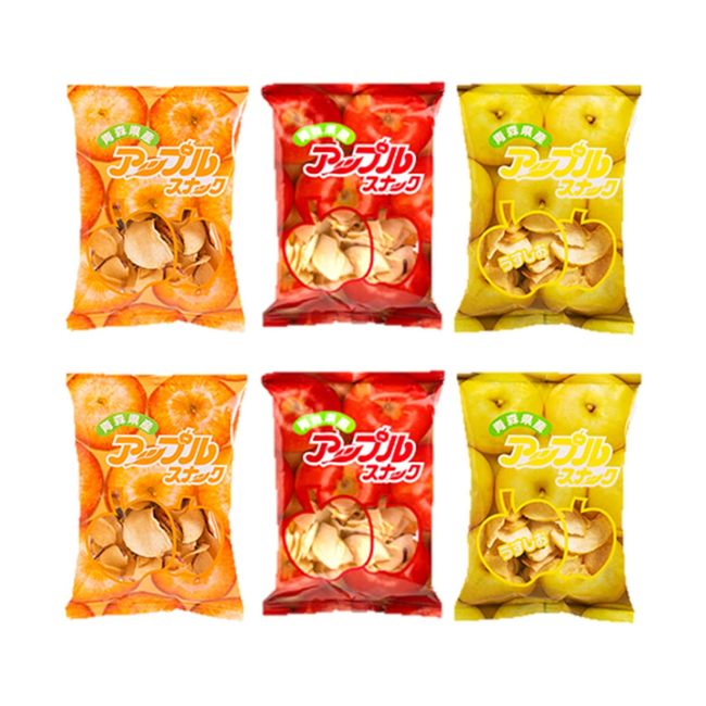 3 Assorted Apple Snacks, 3 Flavors May Vary Depending on the Season, 6 Pieces Assortment