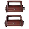4 3/4" x 3 1/2" Adjustable Gate Door Hinge Heavy Duty Flat Mount w/ Grease Zerk