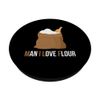 Bread Baking Bread Baker Sordough Baker Bakery Breadmaker PopSockets Swappable PopGrip