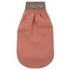 Turkish 100% Silk Exfoliating Gloves & Mitt, Bath Scrub Exfoliator Body Glove, Fake Tan Remover Bath Mitt for Women, Men, Shower, Hammam, Spa by Feel Fine (Salmon Pink & FF)