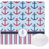 YouCustomizeIt Personalized Anchors & Stripes Washcloth