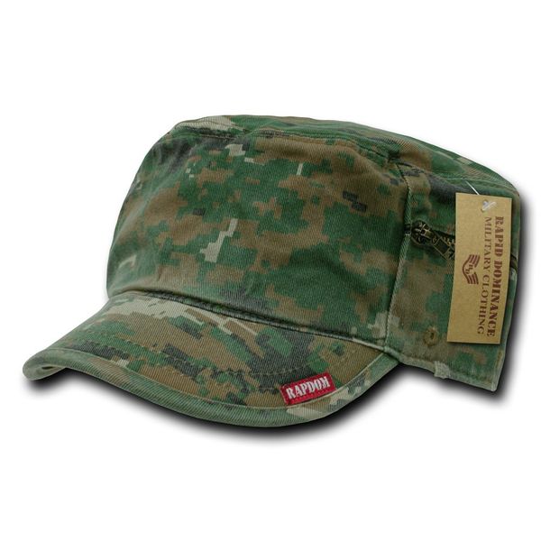 Rapiddominance Adjustable Patrol Cap with Zipper, W.Digit