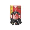 Burg Wachter 0812K 8 mm x 1.2 m Locking Cable, Black