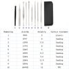 16 Head Pimple Remover Tool Blackhead Comedone Extractor Kit Acne Blemish Toolki