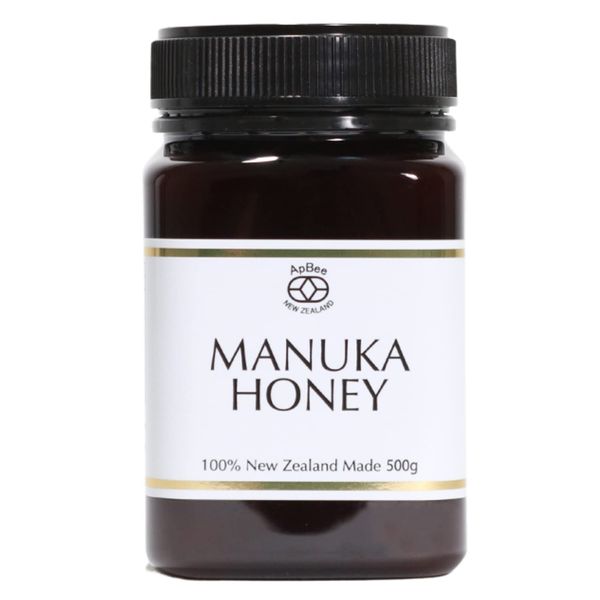 ApBee High Grade Manuka Honey [New Zealand Government Certified Monofallic Manuka Honey] (17.6 oz (500 g)