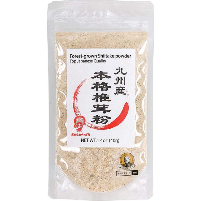 Sugimoto All-Purpose Japanese Shiitake Mushroom Powder 40g