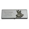 Ballroom Dancing 7 Day Tablet Pill Box with Mirror Case & Free Engraving Message 444