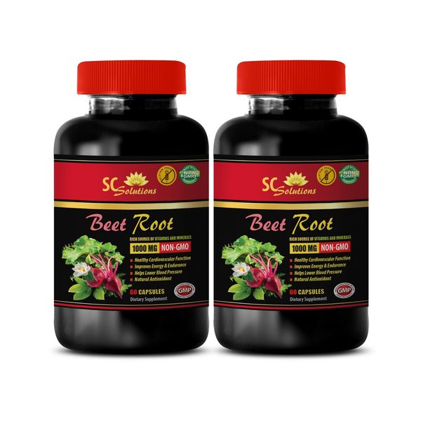 digestion plus - BEET ROOT - immune support vitamins 2 Bottles