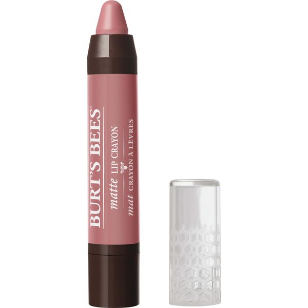 Burt's Bees 100% Natural Origin Moisturizing Matte Lip Crayon, Sedona Sands - 1 Crayon