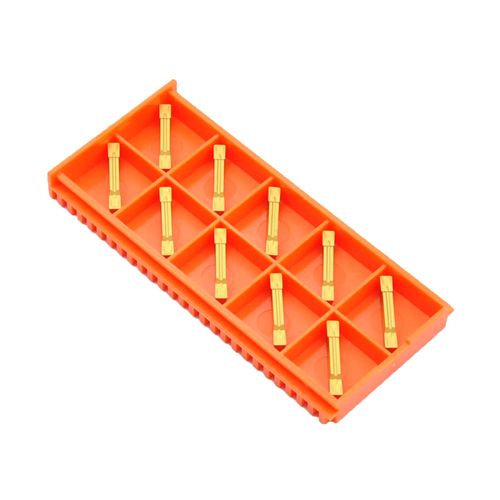 TANOMATE MGMN300-G Carbide Grooving Insert for MGEHR/MGIVR Cut-Off Tool, CVD Coated, 10 Pcs