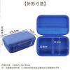 (Case Only) Anker Soundcore Boom 3i Bluetooth Speaker D5100 Dedicated Storage Case - co2CREA, blue