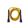 Ampro Zoom Adjustable Speed Skipping Rope 11ft - Jump Rope - Skip - Skill - Training - Exercise (Purple/Yellow)