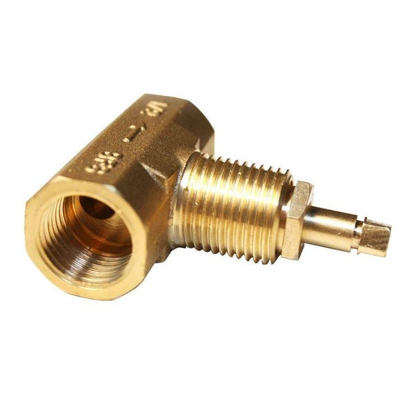 NEW!!  BLUE FLAME 1/5 in. Brass Screw-On Multi-Turn Valve