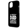 Bricklayer I Am A Dad Nothing Scares Me Case for iPhone 13