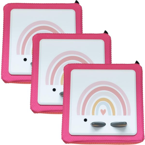 JP Journey Rainbow Protective Film for Toniebox - Sticker, Scratch-Resistant, Perfect Fit (3 Pack Rainbow 2)