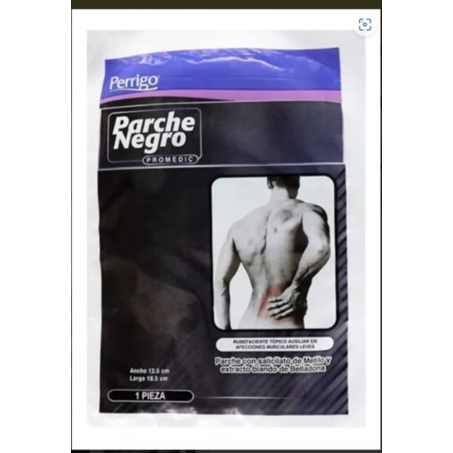 Parche Negro - External Analgesic Patch