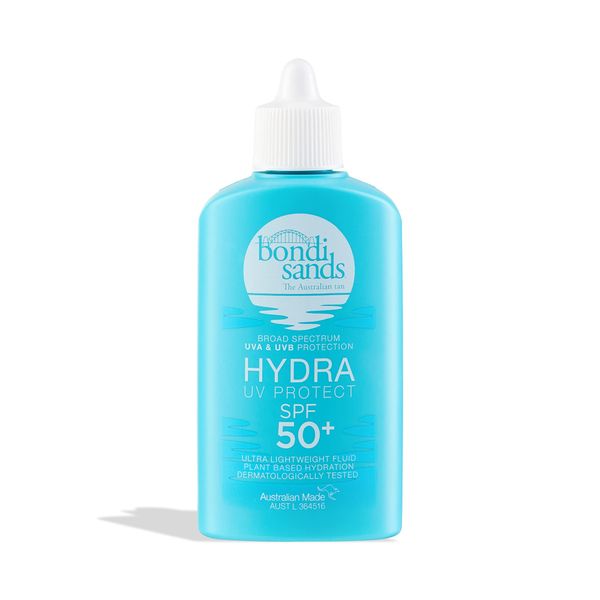 Bondi Sands – Hydra UV Protect SPF 50+ Face Fluid – Sunscreen Lotion Water Resistant - Moisturising Sun Protection - Broad Spectrum UVA, UVB Protection - 40 ml