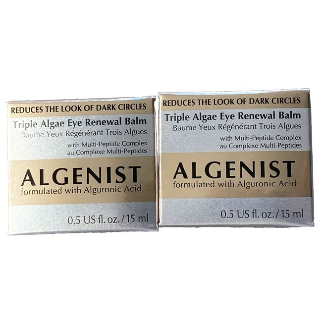 2X Algenist Triple Algae Eye Renewal Balm 5ml / 0.17oz