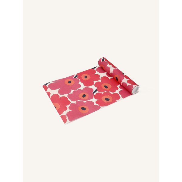 Marimekko Unikko Women's Table Runner 52_1_5274552610 F White x Red