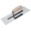 Toolty Finishing Trowel 400mm Wooden Handle