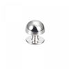 uxcell Screw Back Rivets Solid Round Head Leather Studs 8x5mm Silver Tone Set of 10