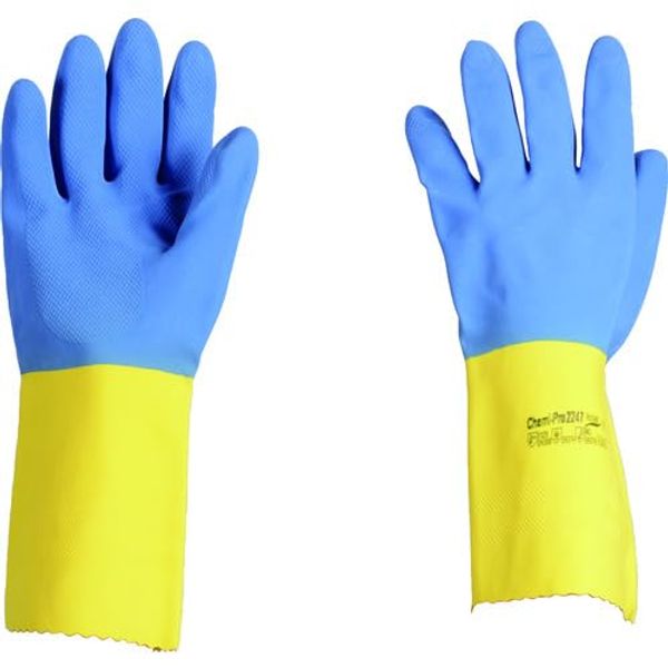 Ansel Healthcare Japan Alpha-Tech 87-224 Chemical Resistant Gloves, L Size, 87-224-9