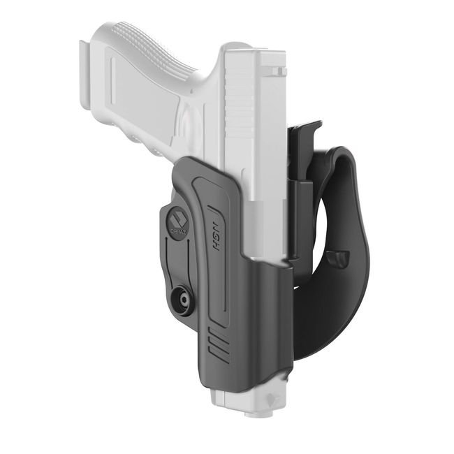 Orpaz Compatible with Sig Sauer P320 Holster Optics Compatible Sig P320 OWB Holster (Level II Retention, Paddle Holster)