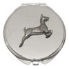 White Tailed Deer Compact Mirror Handbag Gift With Free Engraving 394