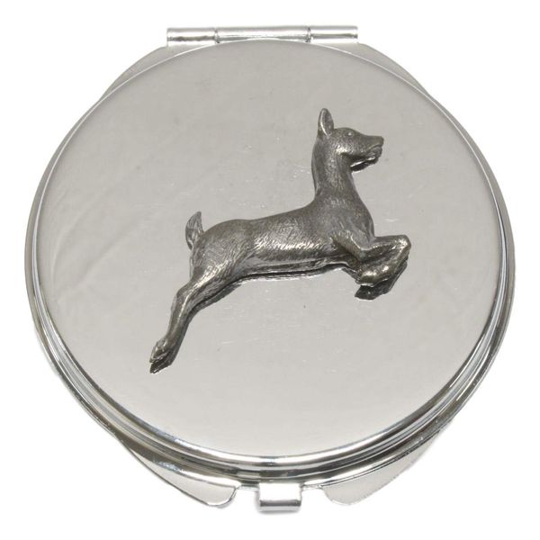White Tailed Deer Compact Mirror Handbag Gift With Free Engraving 394
